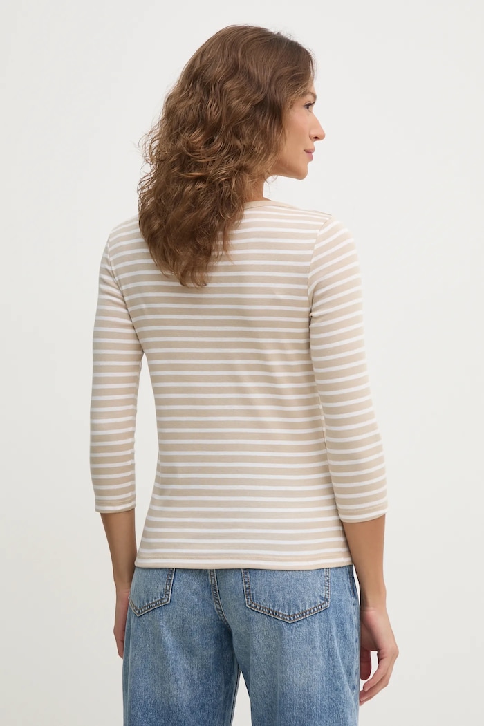 Îmbrăcăminte United Colors of Benetton longsleeve din bumbac 30YSD109W bej