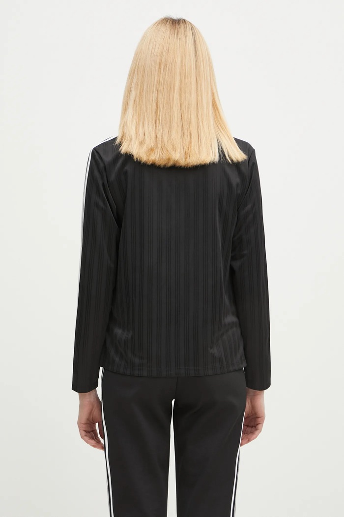 Odjeća Majica dugih rukava adidas Originals V-Neck Longsleeve Tee JD2603 crna