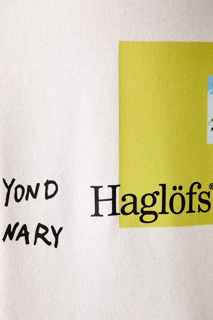 Longsleeve damski bawełniany Haglöfs beżowy 607663