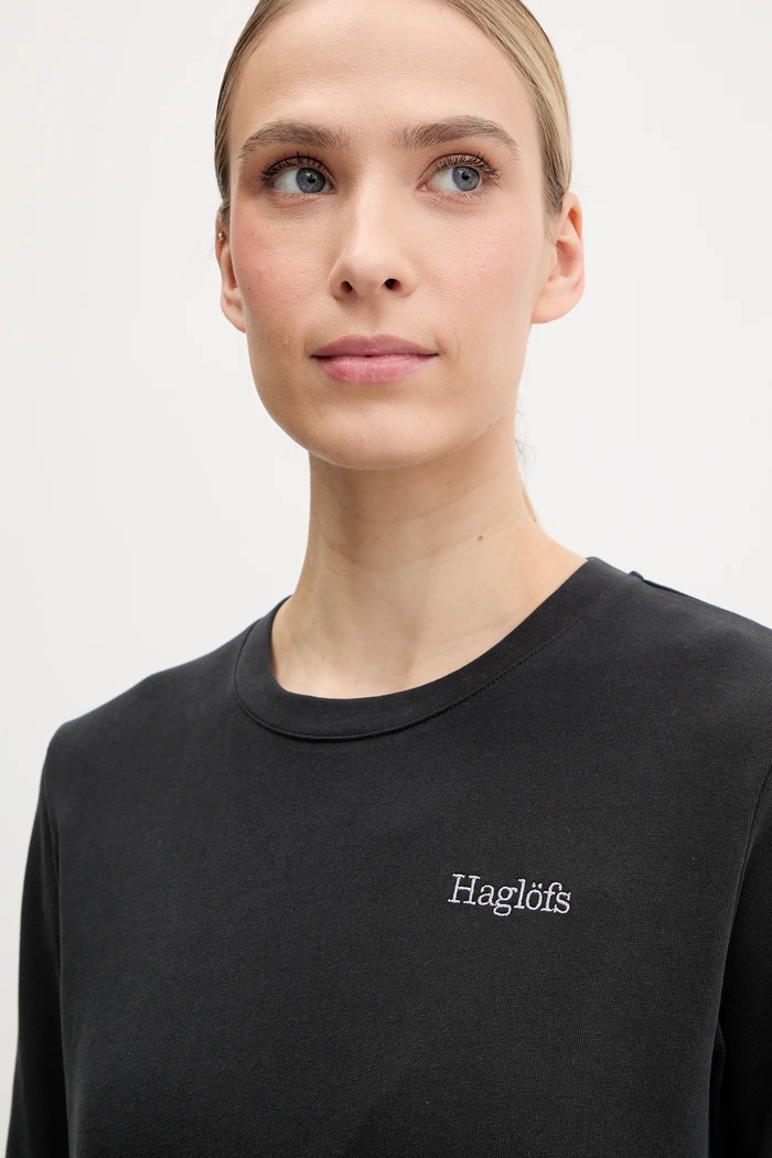 Majica z dolgimi rokavi Haglöfs črna 607663