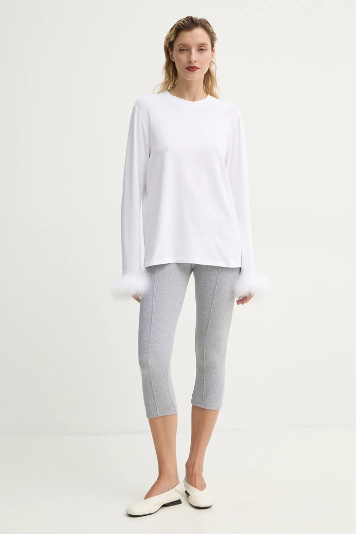 The Sleeper longsleeve SLLS08P001F biały SS25