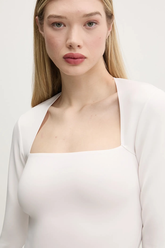Oblečenie Body Abercrombie & Fitch KI139.5207.178 biela
