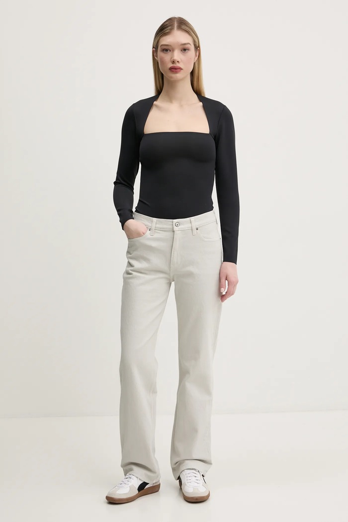 Body Abercrombie & Fitch KI139.5207.900 čierna SS25