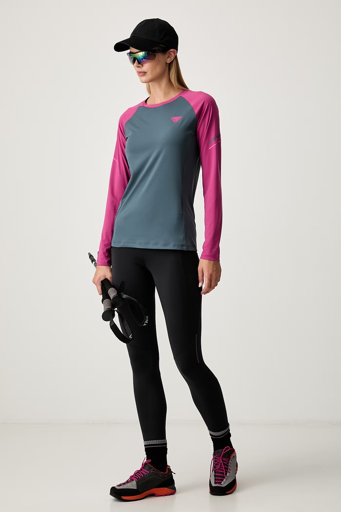 Dynafit longsleeve sportowy damski Alpine Pro 08.0000071157 szary AW25