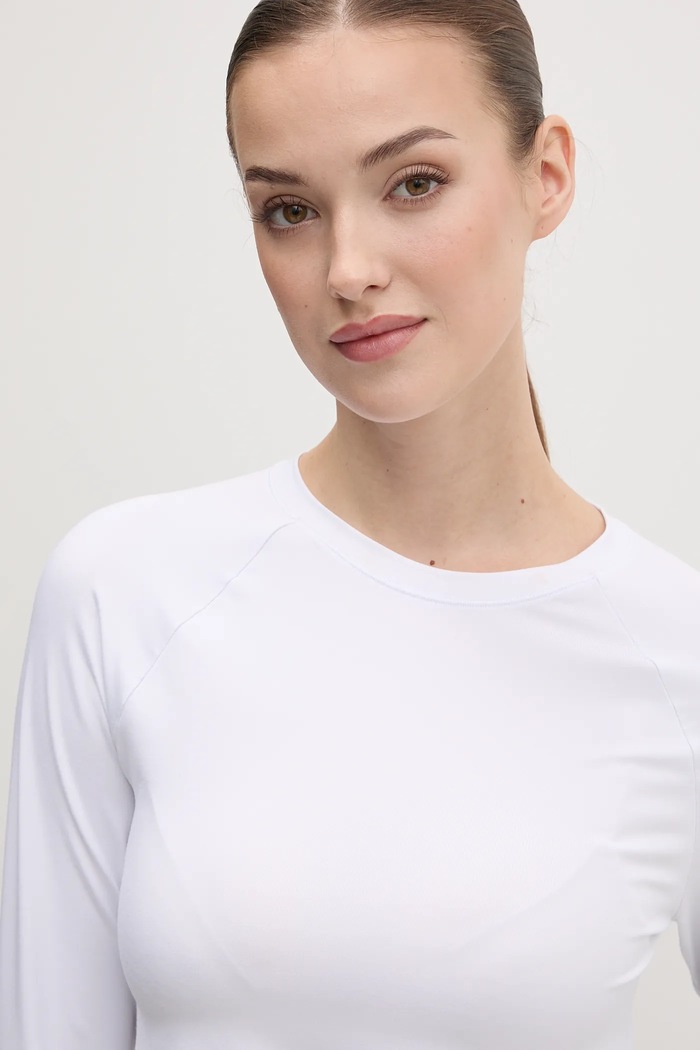 Longsleeve de antrenament Studio On 1WF12430069 alb