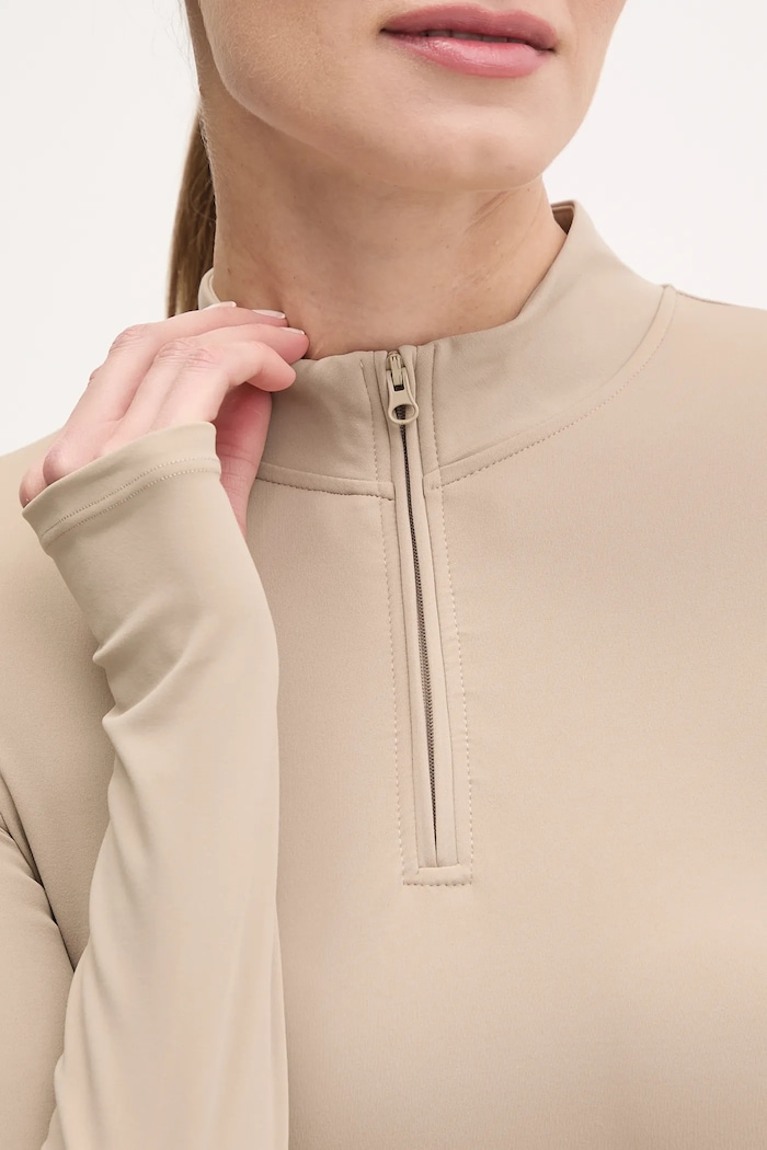 JOYINME hosszú ujjú felső jógázáshoz Motion Longsleeve.Motion bézs