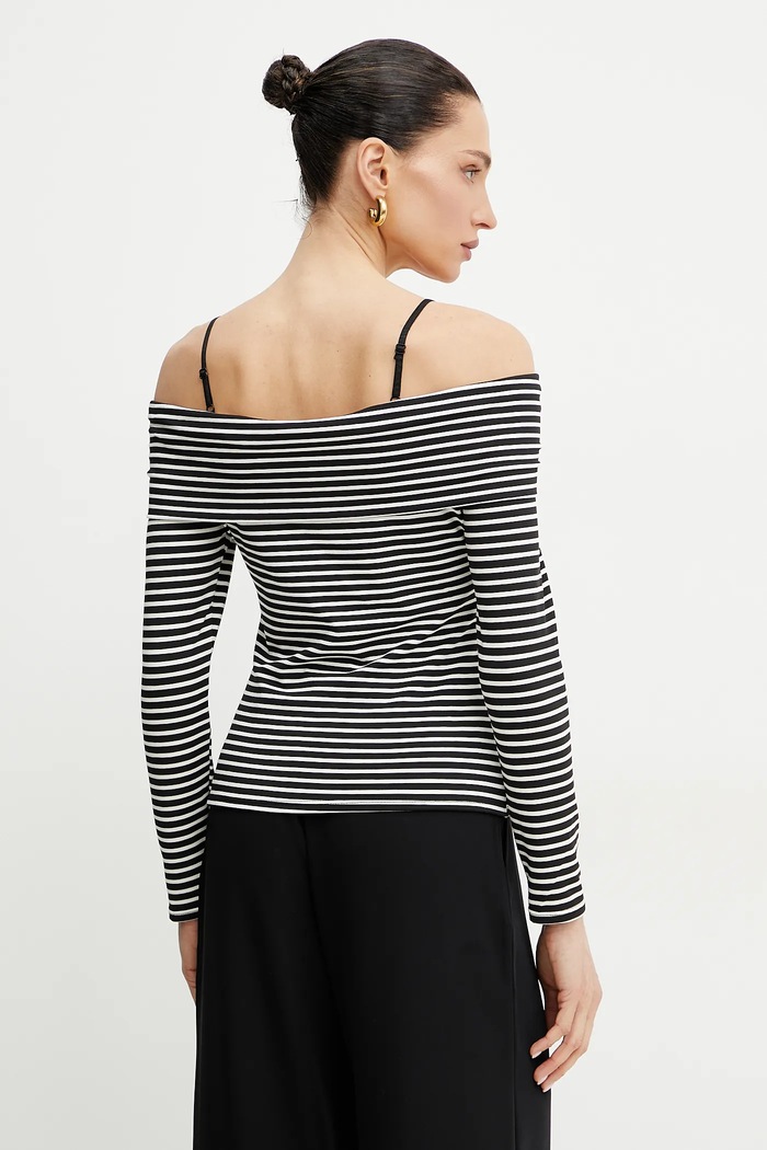 Odjeća Bluza Morgan TROPEZ TROPEZ crna