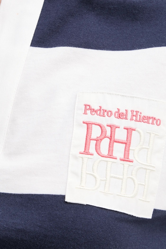 Longsleeve bawełniany Pedro del Hierro 4539610 beżowy