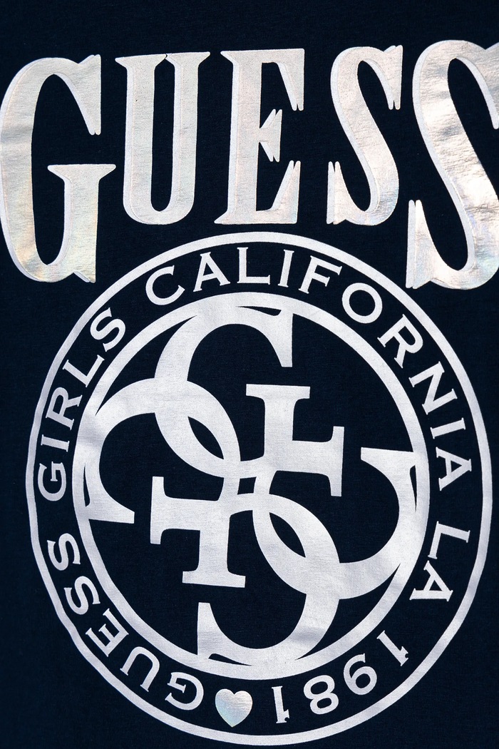 Dziewczynka Guess longsleeve dziecięcy J5RI21.K6YW4.PPYA granatowy