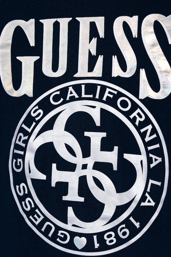 Dziewczynka Guess longsleeve dziecięcy J5RI21.K6YW4.PPYA granatowy