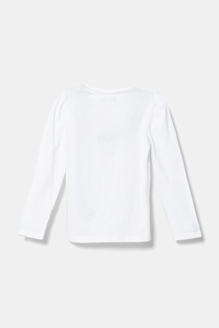 Guess longsleeve dziecięcy K5RI08.K6YW4.PPYA biały SS25