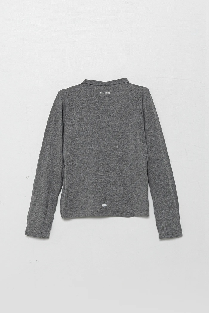 Băieți adidas longsleeve copii JJ5049 gri