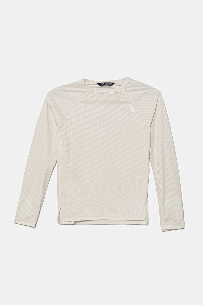 The North Face longsleeve dziecięcy TEEN SUNRISER L/S TEE pozostałe beżowy NF0A8AN6QLI1