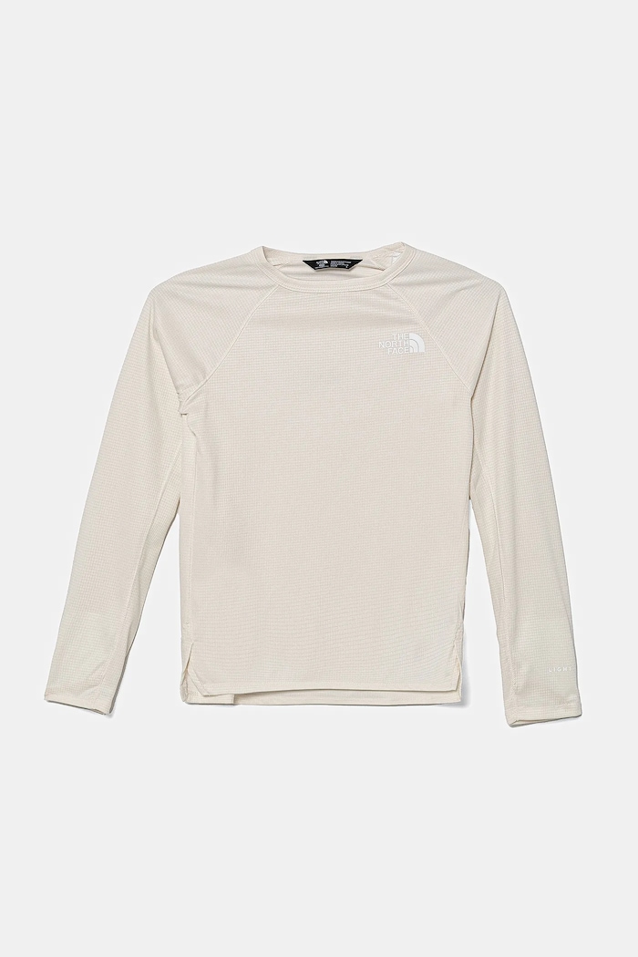 The North Face longsleeve dziecięcy TEEN SUNRISER L/S TEE pozostałe beżowy NF0A8AN6QLI1