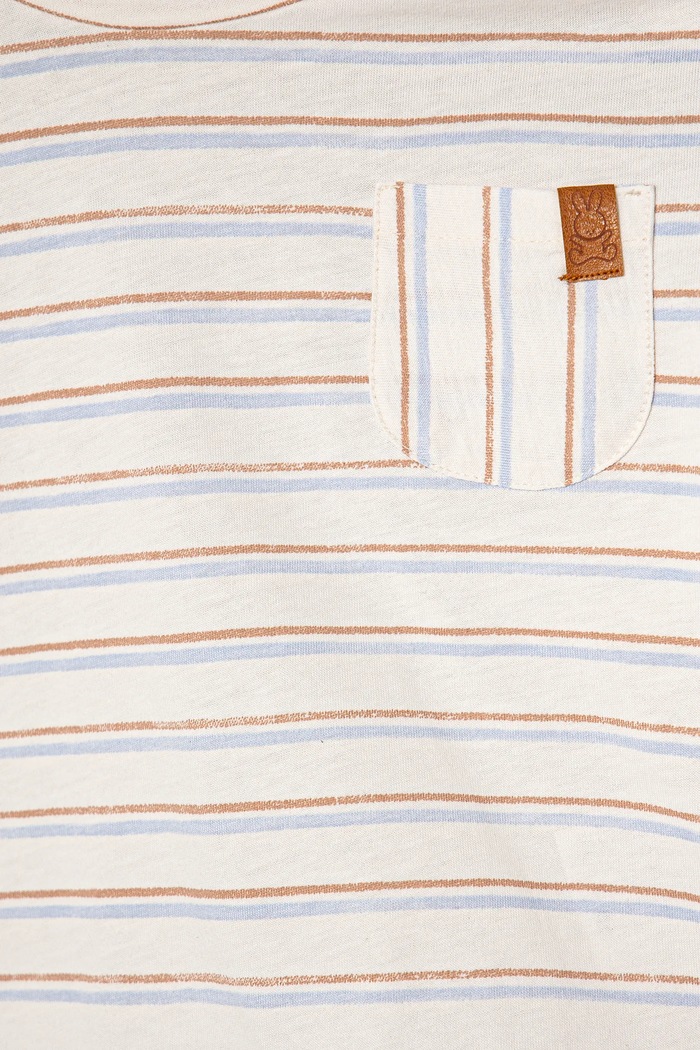 Dječaci Dječja pamučna majica dugih rukava United Colors of Benetton 3H12A1064.W.Seasonal bež