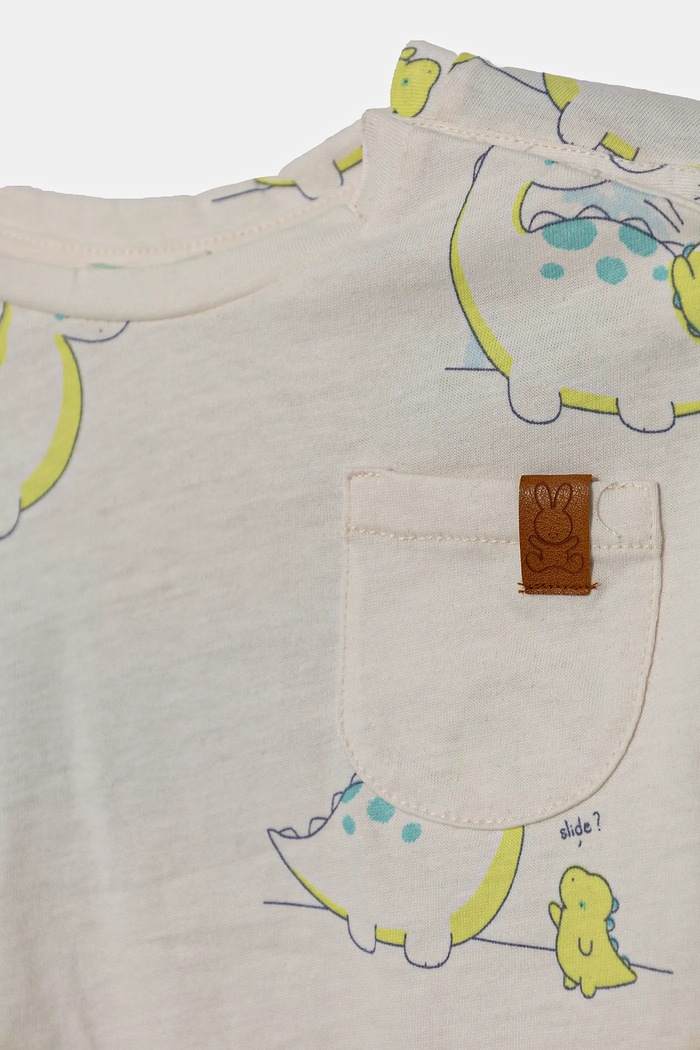 Dječaci Dječja pamučna majica dugih rukava United Colors of Benetton 3H12A1064.W.Seasonal bež