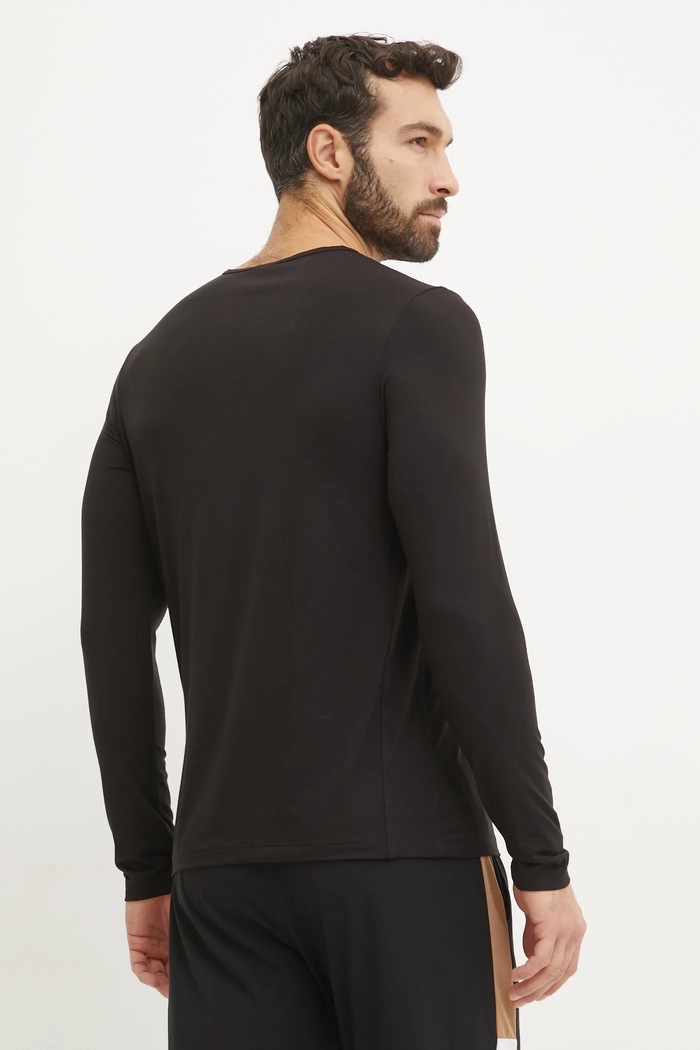 Odzież BOSS Longsleeve lounge 50483596 czarny