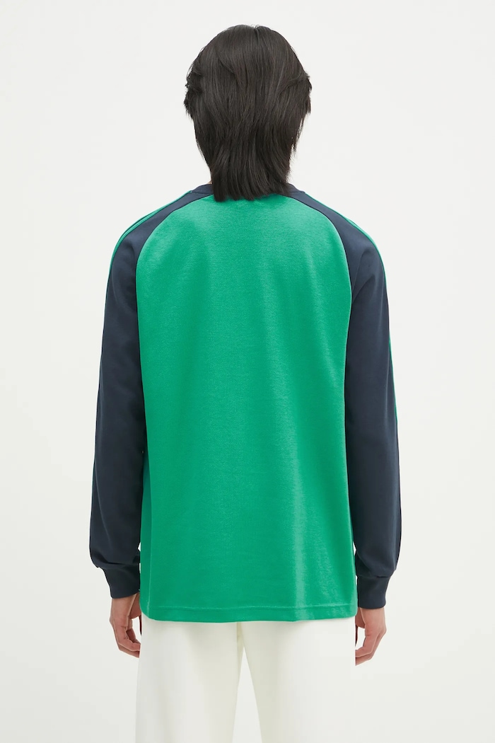 Clothing adidas Originals longsleeve shirt JERSEY JC8373 green