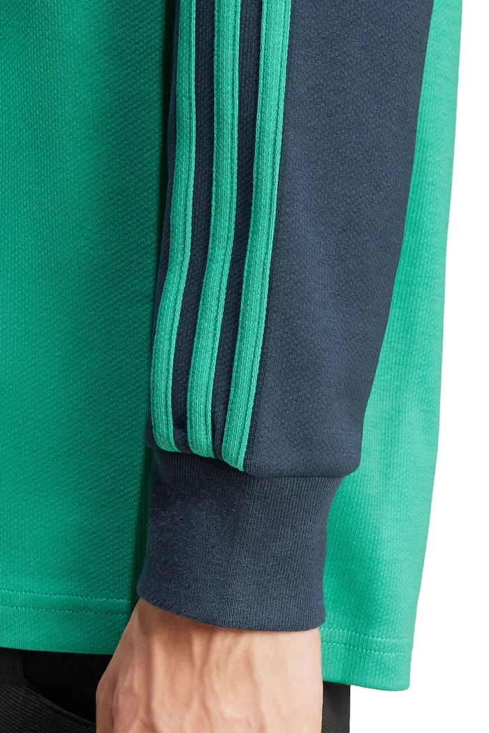 Majica dugih rukava adidas Originals JERSEY zelena JC8373