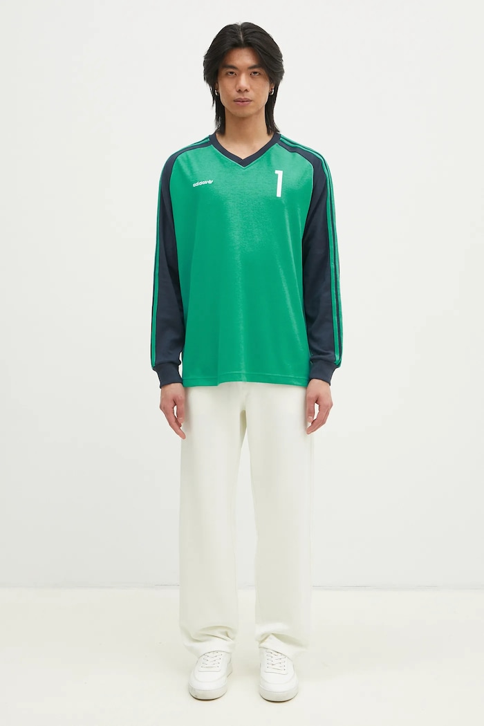 adidas Originals longsleeve shirt JERSEY JC8373 green