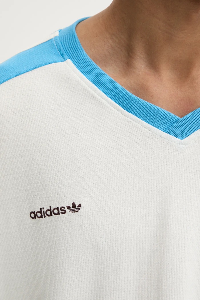 Блуза с дълги ръкави adidas Originals JERSEY JC8374 бежов