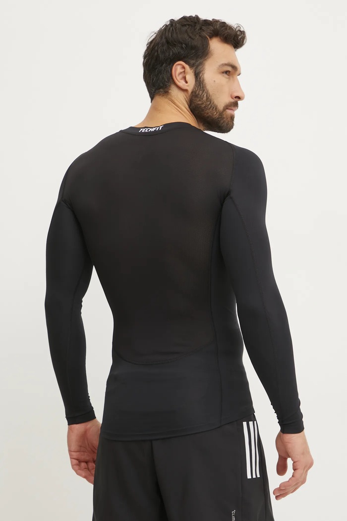 Ruházat adidas Performance edzős hosszú ujjú Techfit JE6702 fekete