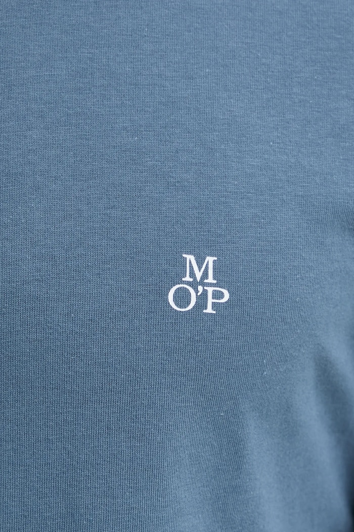 Marc O'Polo longsleeve bawełniany 520201252210 niebieski