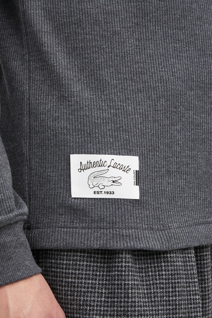 Lacoste longsleeve TH0035 szary