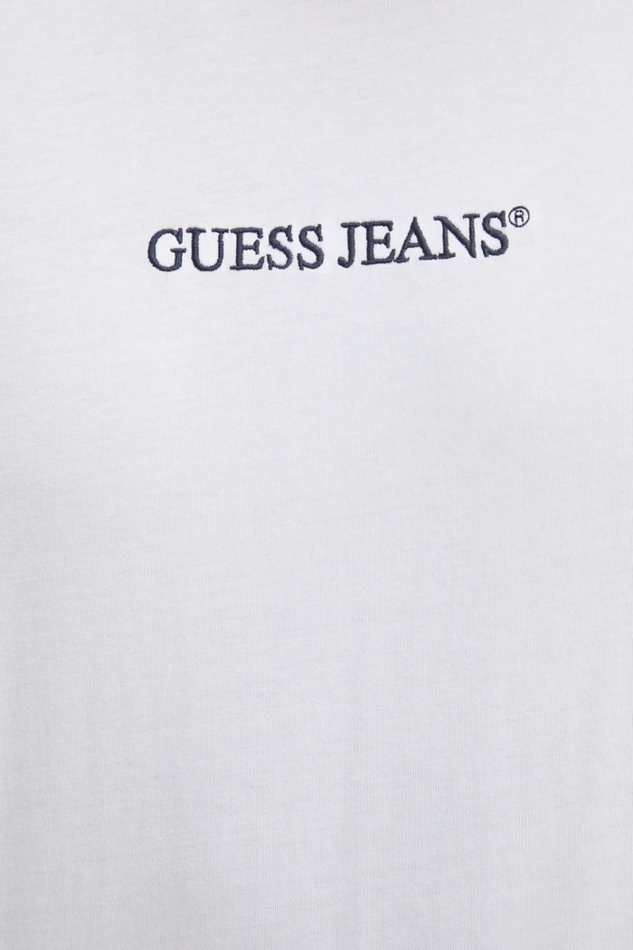 Pamučna majica dugih rukava Guess Jeans M5RI84.K8HM0 bijela
