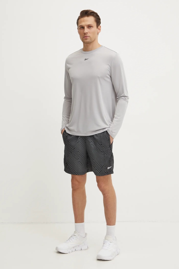 Reebok hosszú ujjú 100216546 szürke SS25
