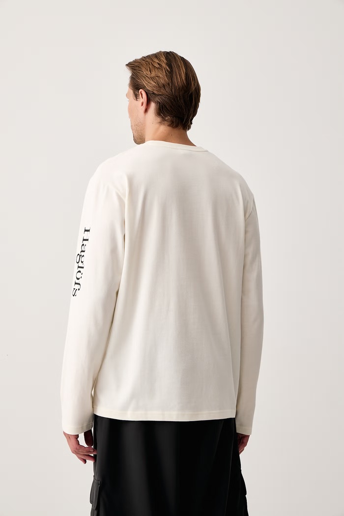 Odzież Haglöfs Longsleeve męski bawełniany 607660 beżowy
