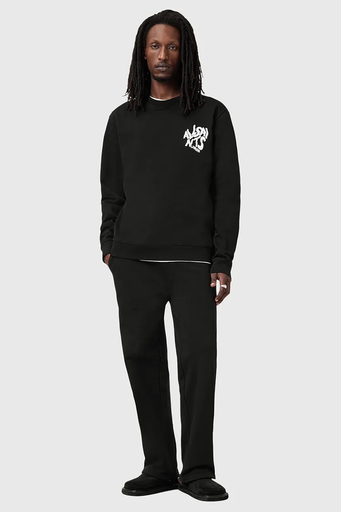 AllSaints hanorac de bumbac ORLANDO M056NB