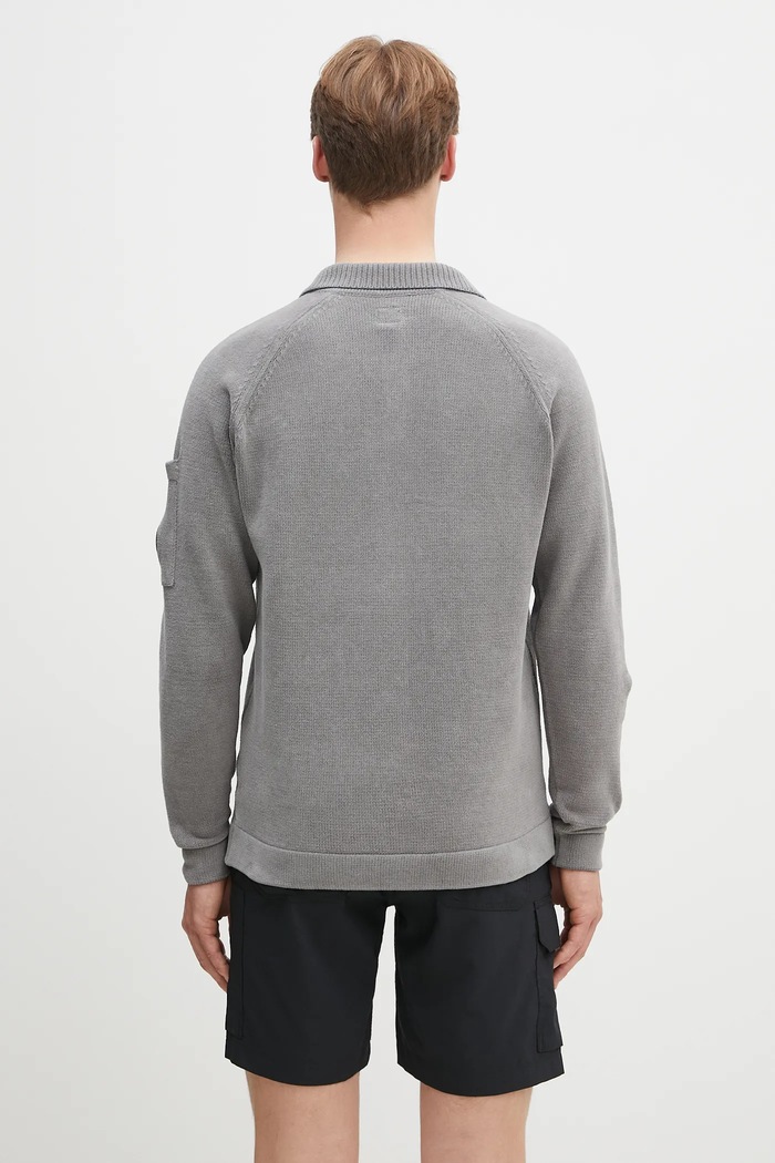 Clothing C.P. Company Cotton jumper 18CMKN070A005687G gray