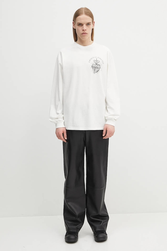 Bavlněné tričko s dlouhým rukávem Aries Faded Aries Ex Amino LS Tee AR6002403