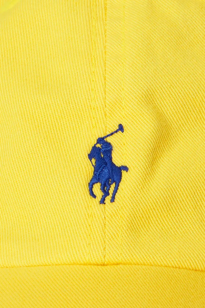 CHLAPEC Dětská bavlněná kšiltovka Polo Ralph Lauren 323785653062 žlutá