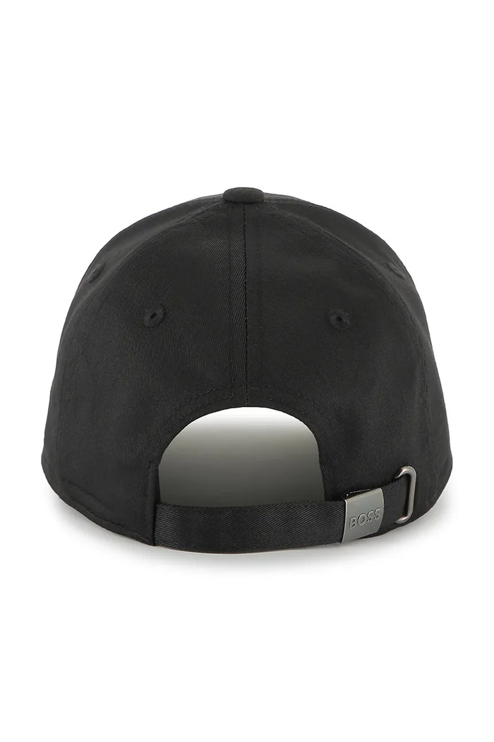 BOSS czapka z daszkiem dziecięca J51689 czarny