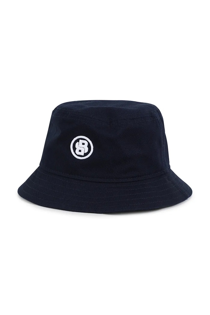 BOSS pălărie din bumbac pentru copii bumbac bleumarin J51699