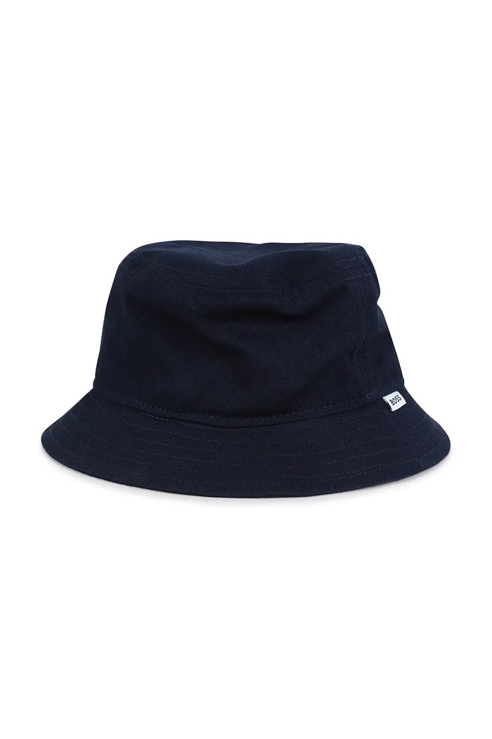 BOSS pălărie din bumbac pentru copii J51699 bleumarin SS25