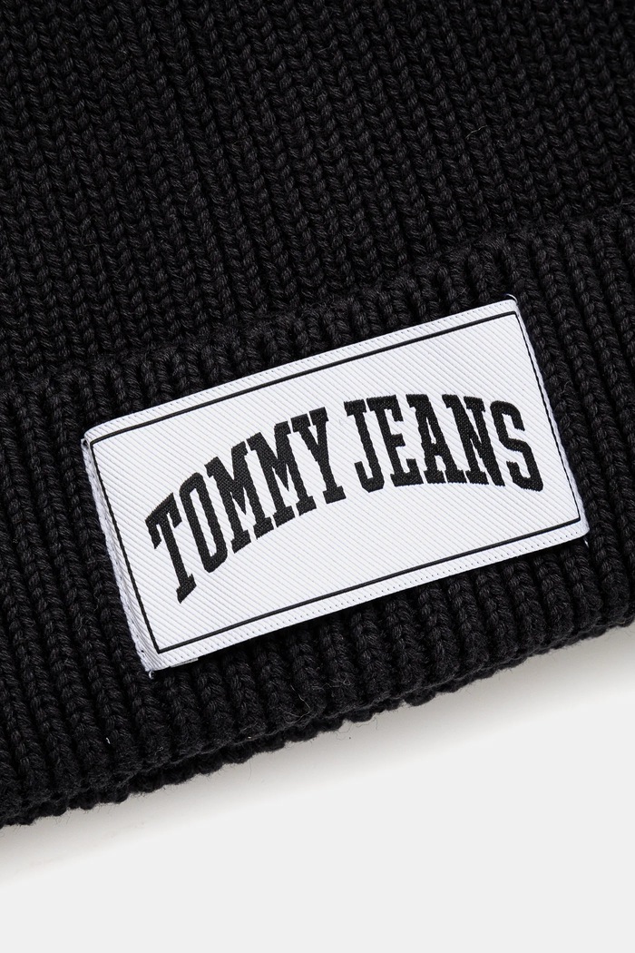 Akcesoria Tommy Jeans czapka AW0AW16993 czarny
