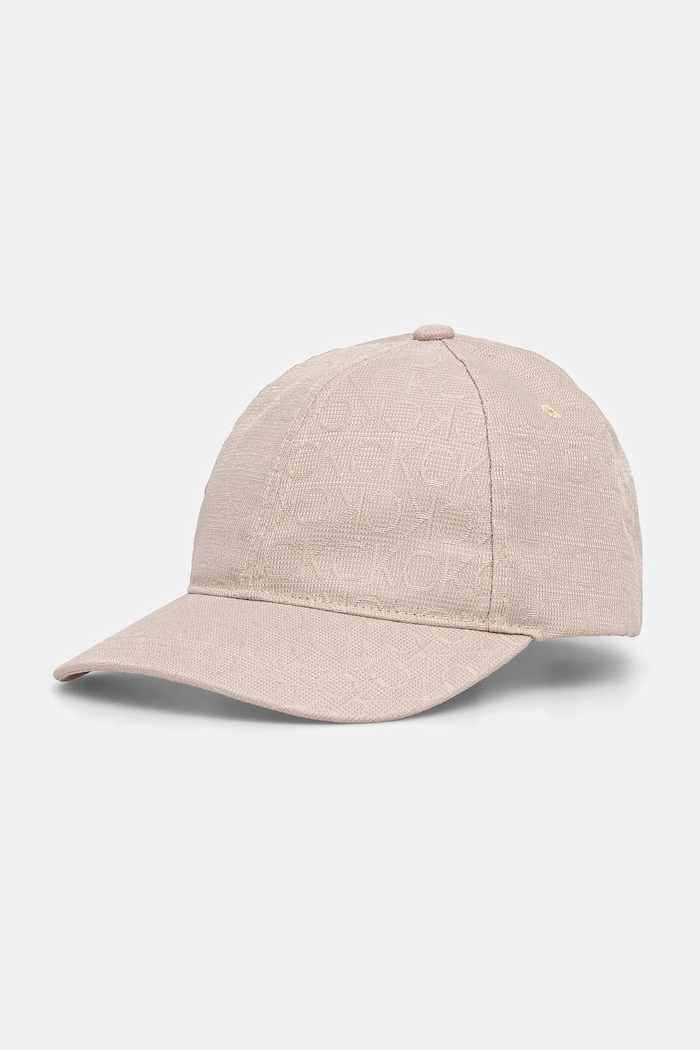 Calvin Klein czapka z daszkiem pozostałe beżowy K60K612871