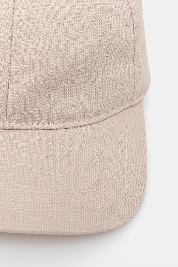 Calvin Klein czapka z daszkiem K60K612871 beżowy SS25