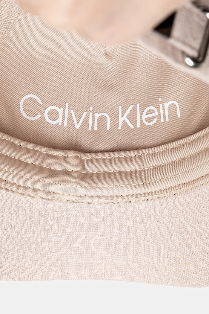 Calvin Klein czapka z daszkiem beżowy K60K612871
