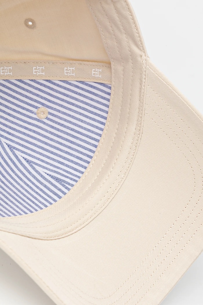 Doplňky Bavlněná baseballová čepice Tommy Hilfiger AW0AW16843 béžová