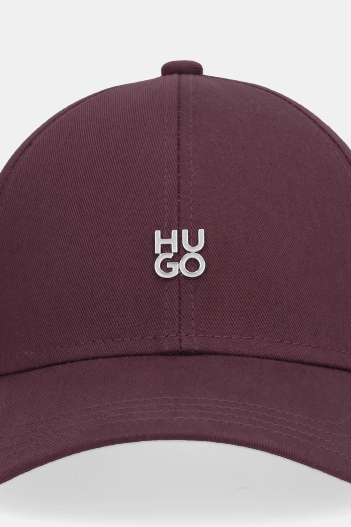 HUGO șapcă de baseball din bumbac Ally-ME 50533427 violet SS26
