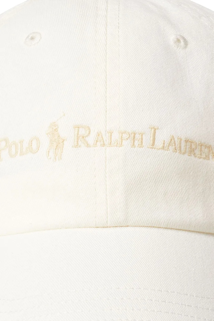 Pamučna kapa sa šiltom Polo Ralph Lauren bijela 211967360