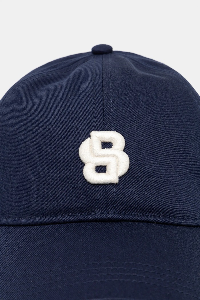 Bavlněná baseballová čepice BOSS Ari-B-ICON 50533348 námořnická modř AW25
