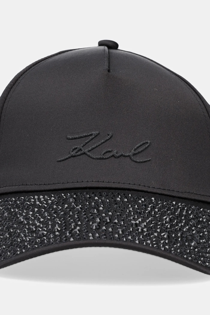 Karl Lagerfeld czapka z daszkiem A1W33175 czarny SS25