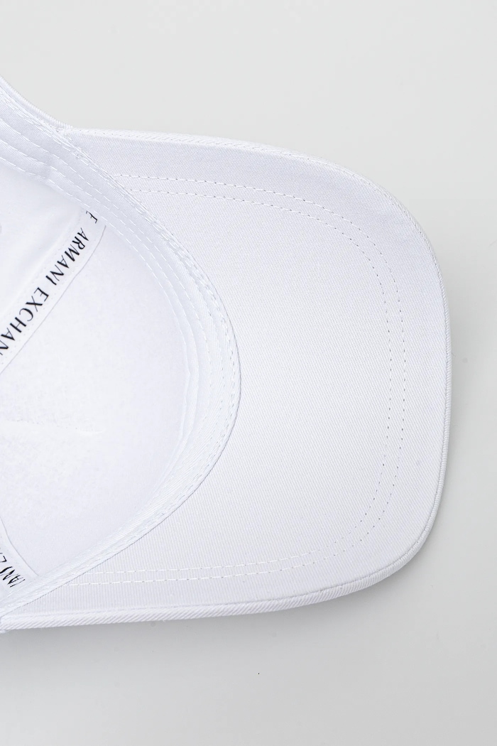 Pamučna kapa sa šiltom Armani Exchange bijela XW000956.AF13848.NOS