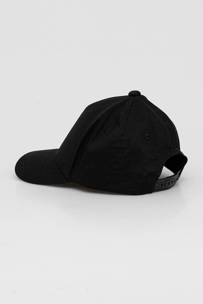 Akcesoria Armani Exchange czapka z daszkiem bawełniana XW000957.AF13846.NOS czarny