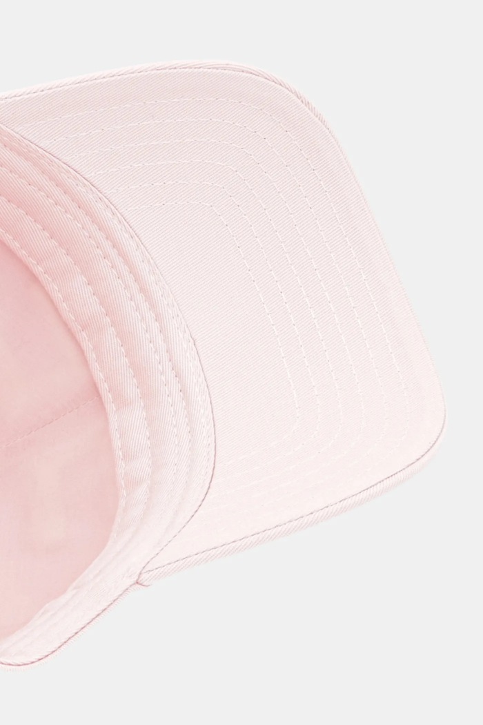 Elisabetta Franchi berretto da baseball in cotone rosa CL06F51E2